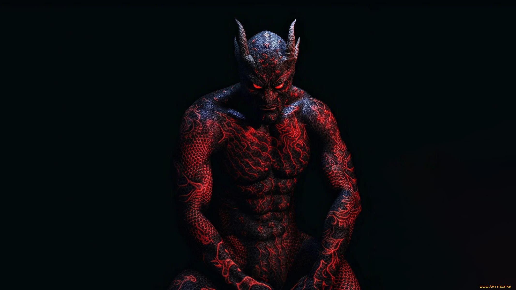 фэнтези, демоны, нейросети, графика, нейроарт, ai, art, нейронные, сети, рисунки, нейро, искусство