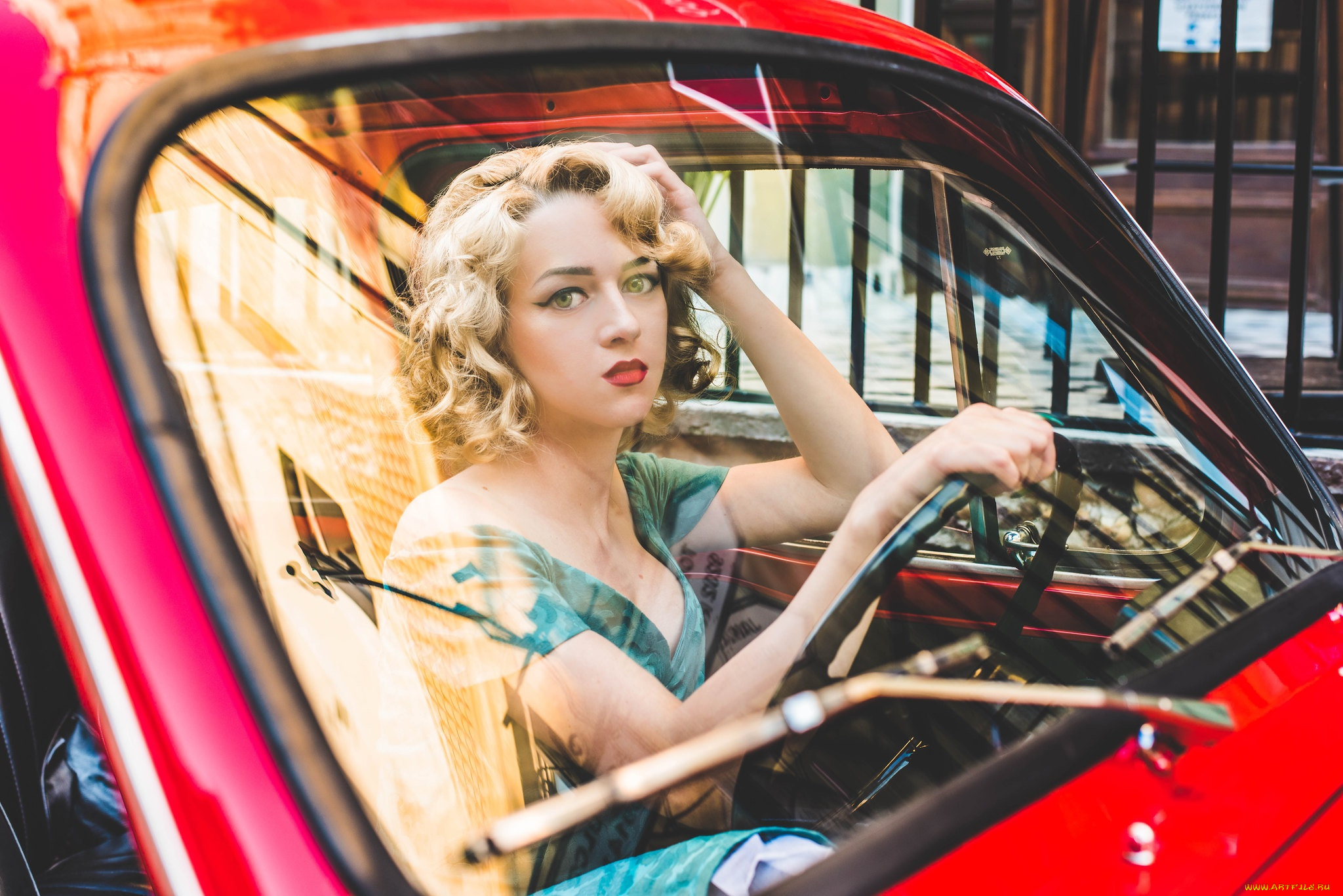 автомобили, -авто, с, девушками, девушка