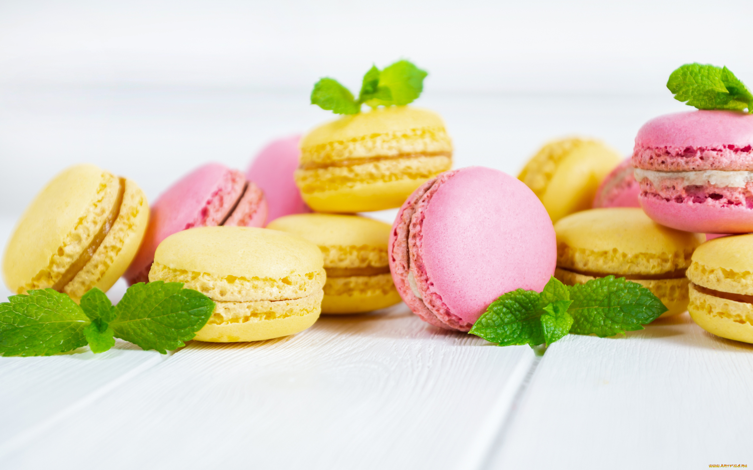 еда, макаруны, лакомство, печенье, ассорти