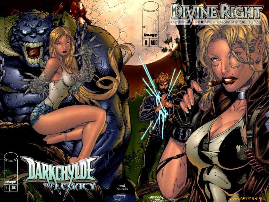 рисованные, комиксы