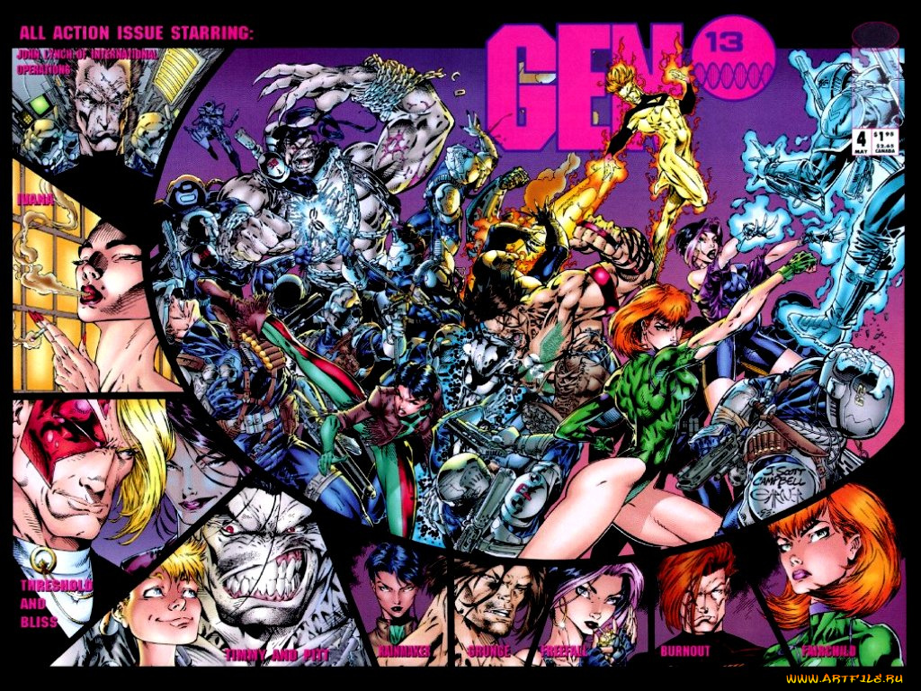 рисованные, комиксы