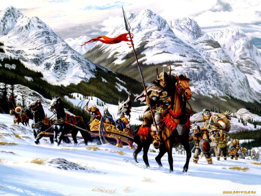 фэнтези, всадники, наездники