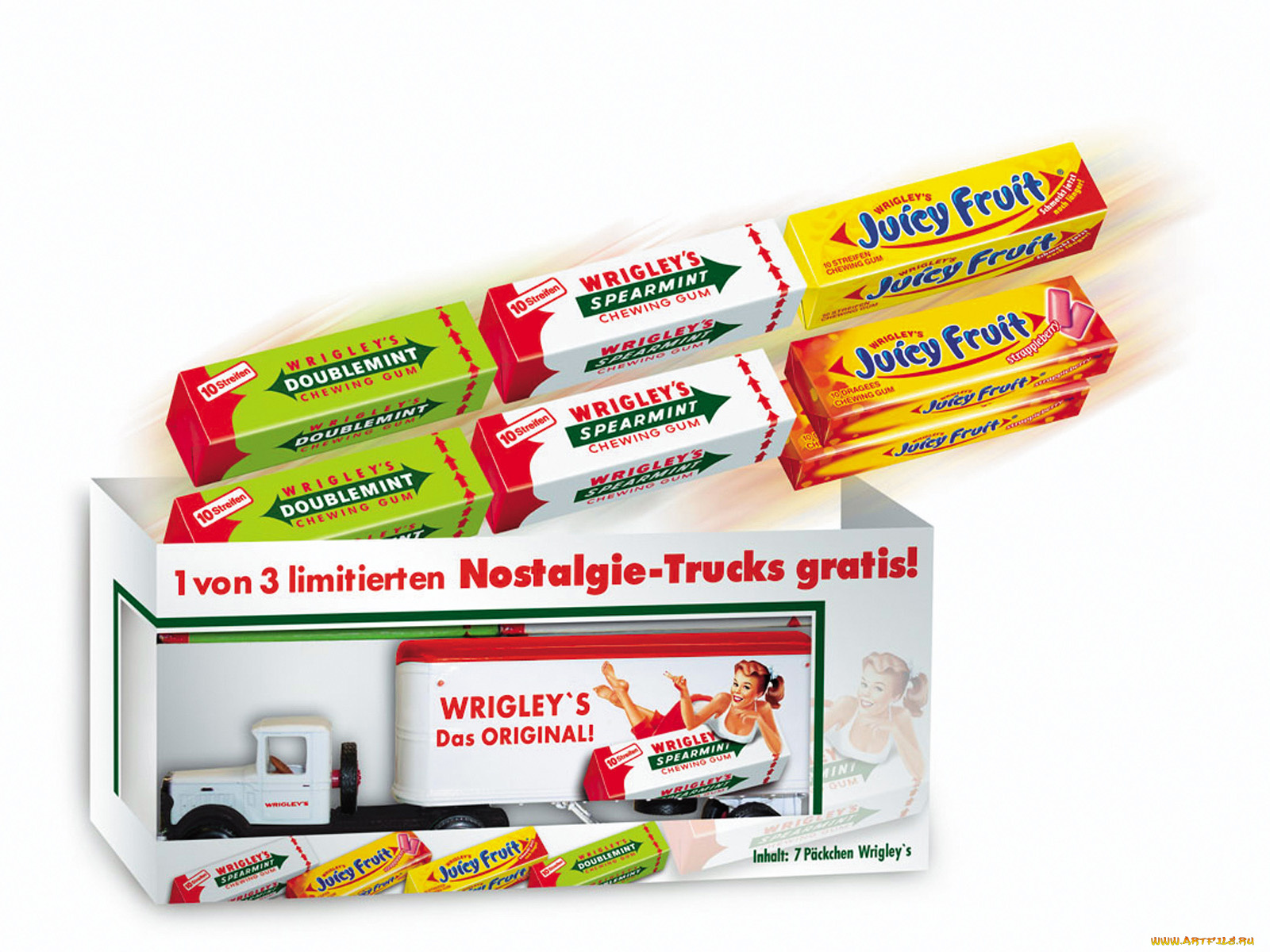 бренды, wrigley`s