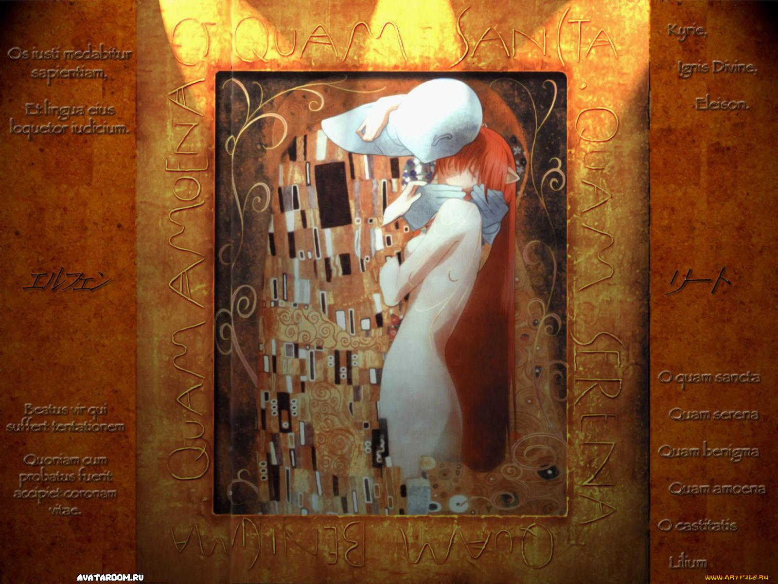 аниме, elfen, lied