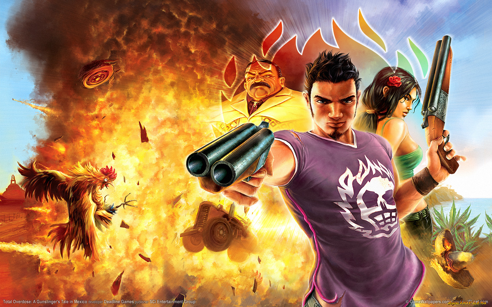 видео, игры, total, overdose, gunslinger`s, tale, in, mexico