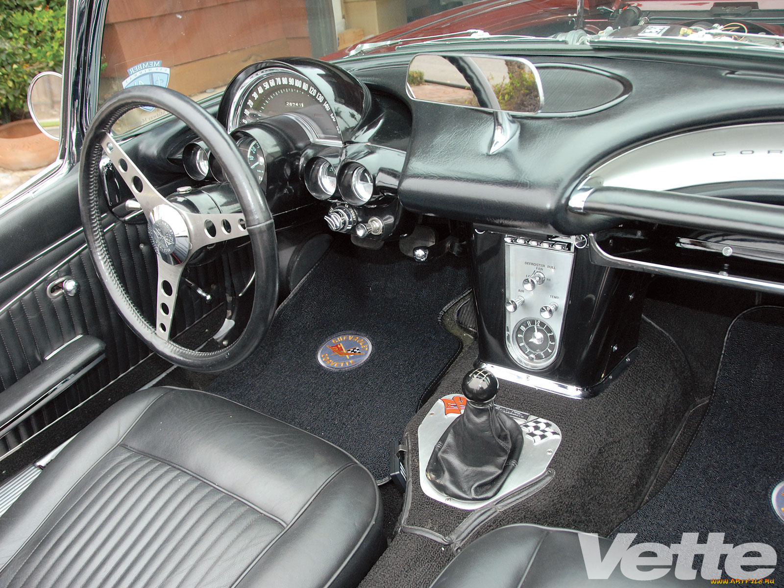 1962, chevy, corvette, supercharger, автомобили, спидометры, торпедо