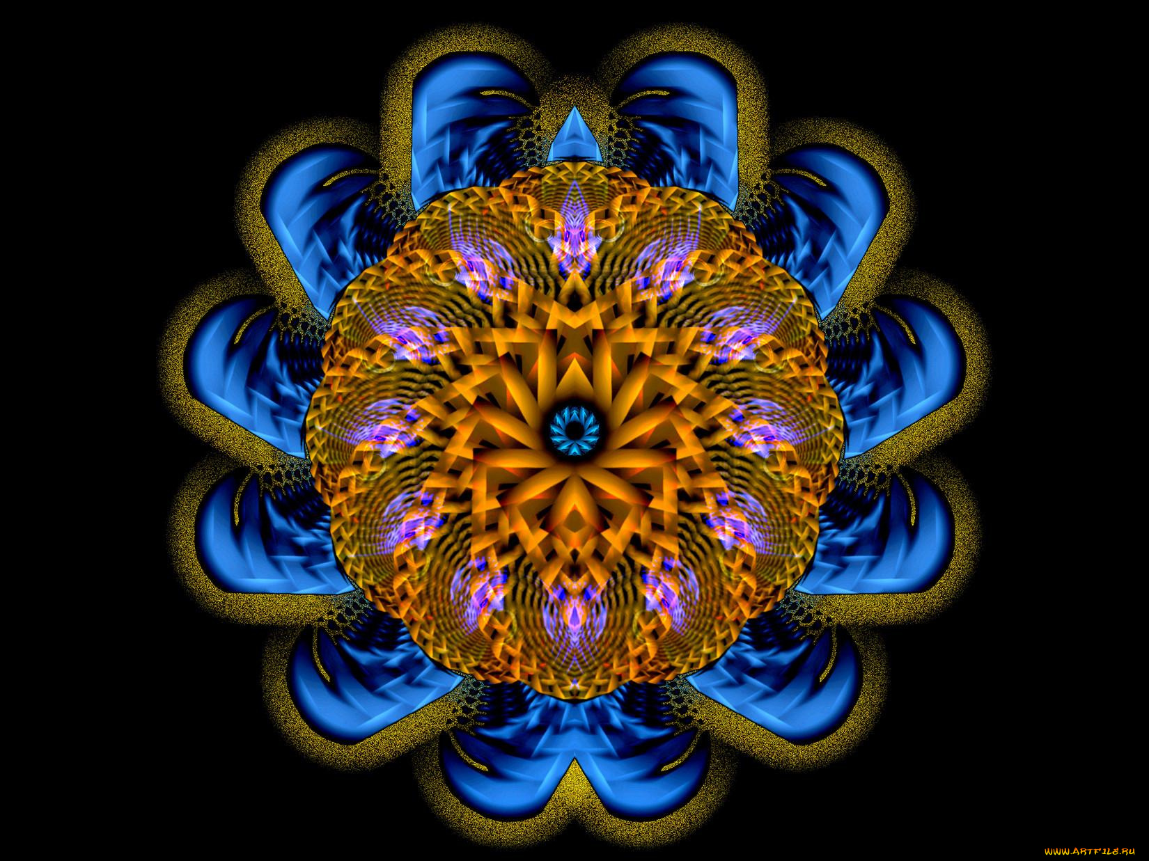 3д, графика, fractal, фракталы