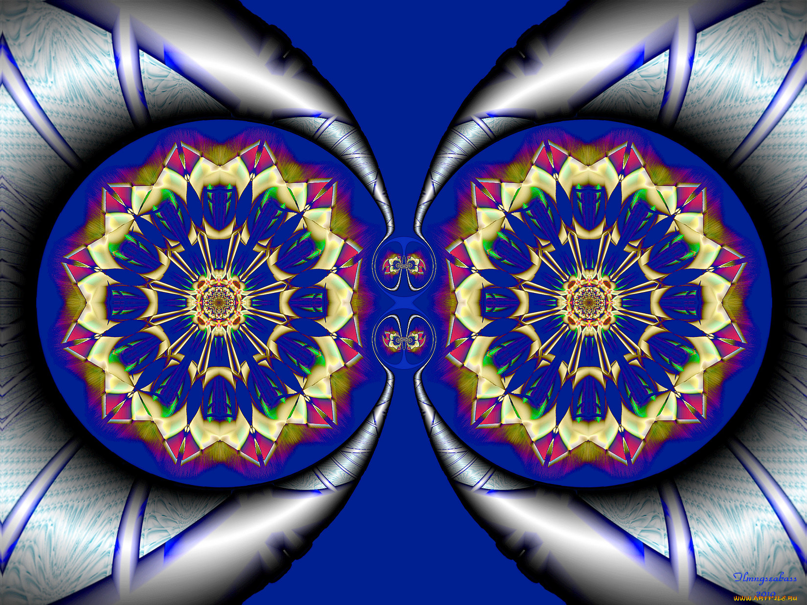 3д, графика, fractal, фракталы