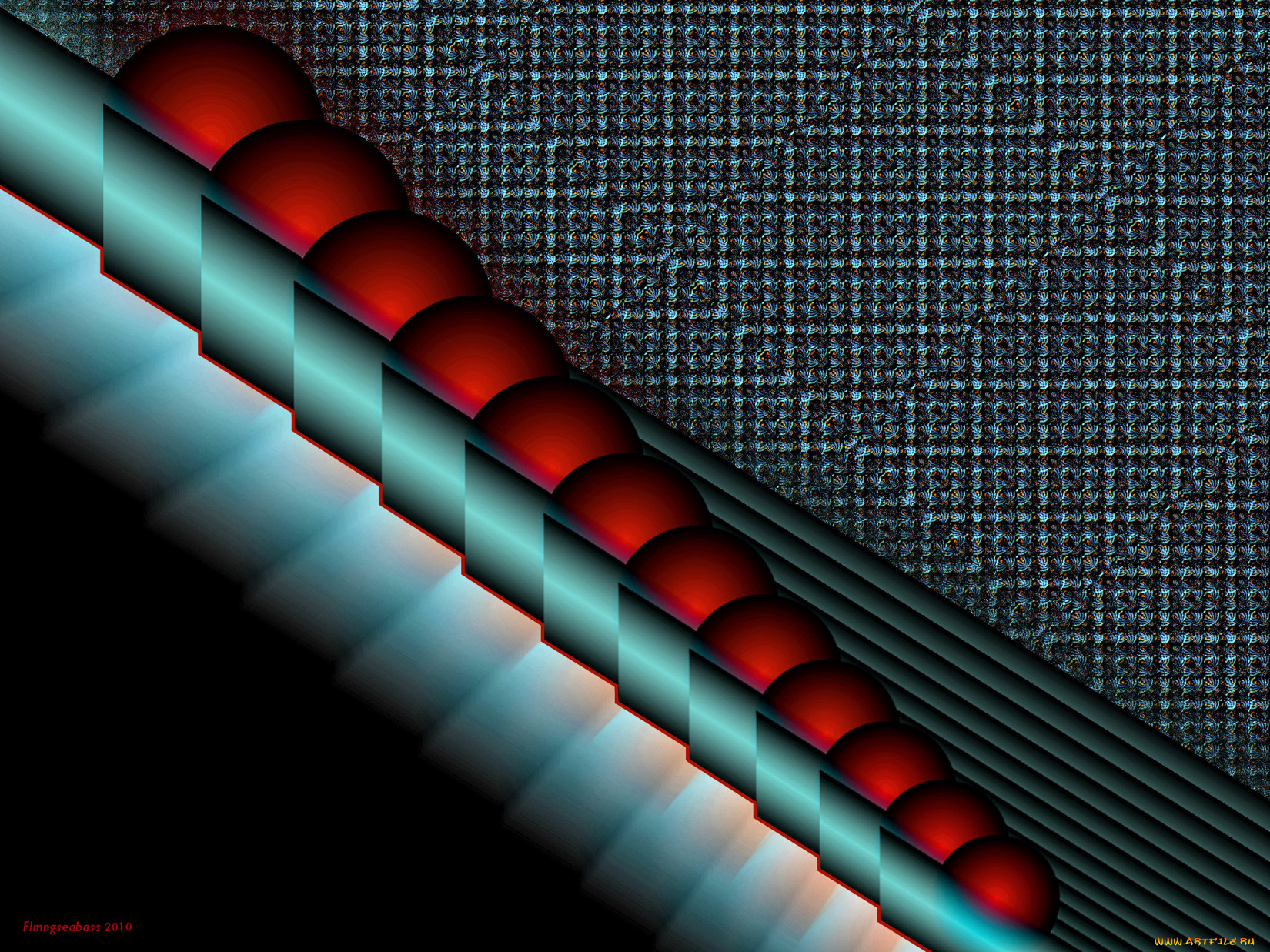 3д, графика, fractal, фракталы