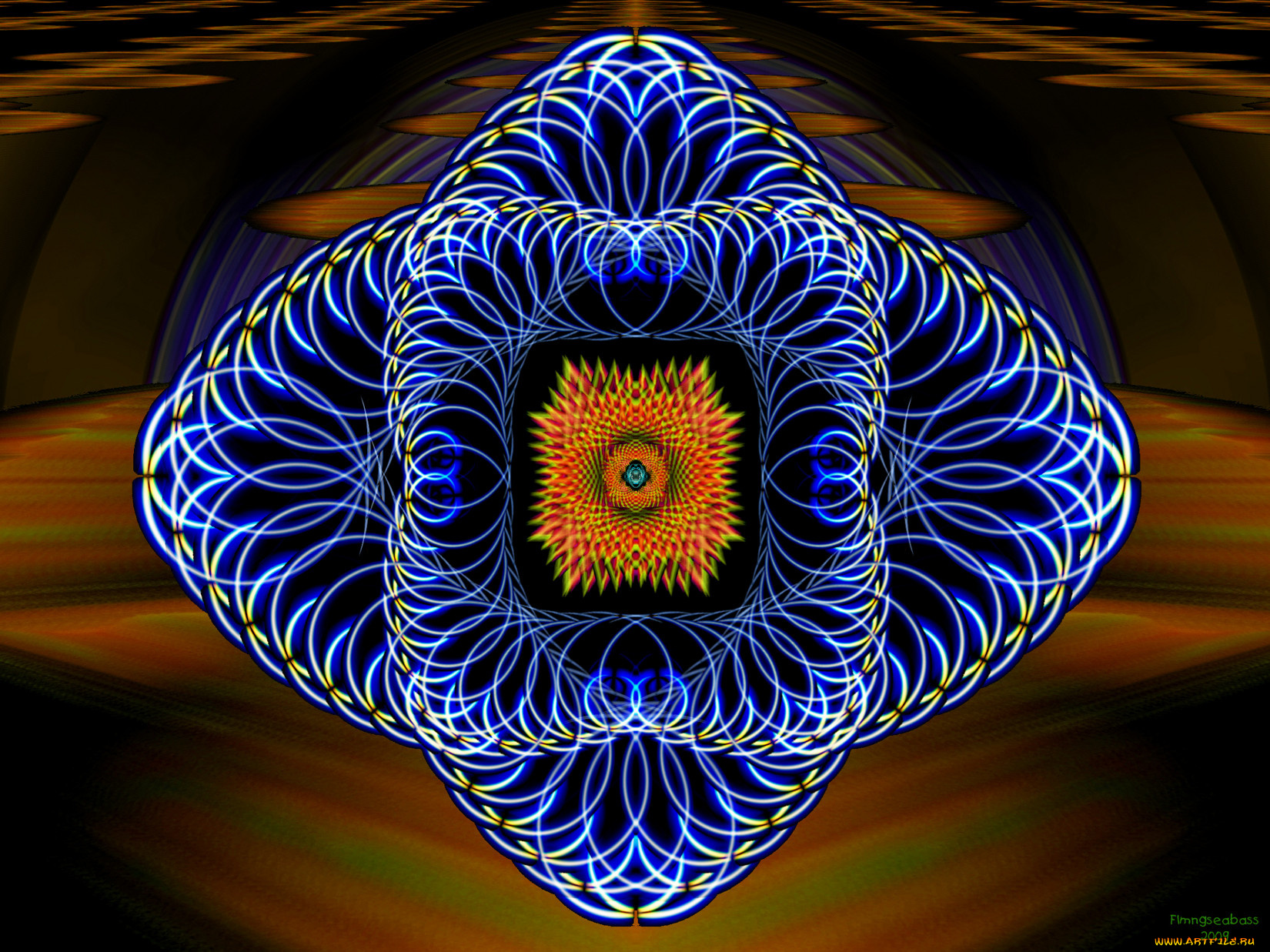 3д, графика, fractal, фракталы