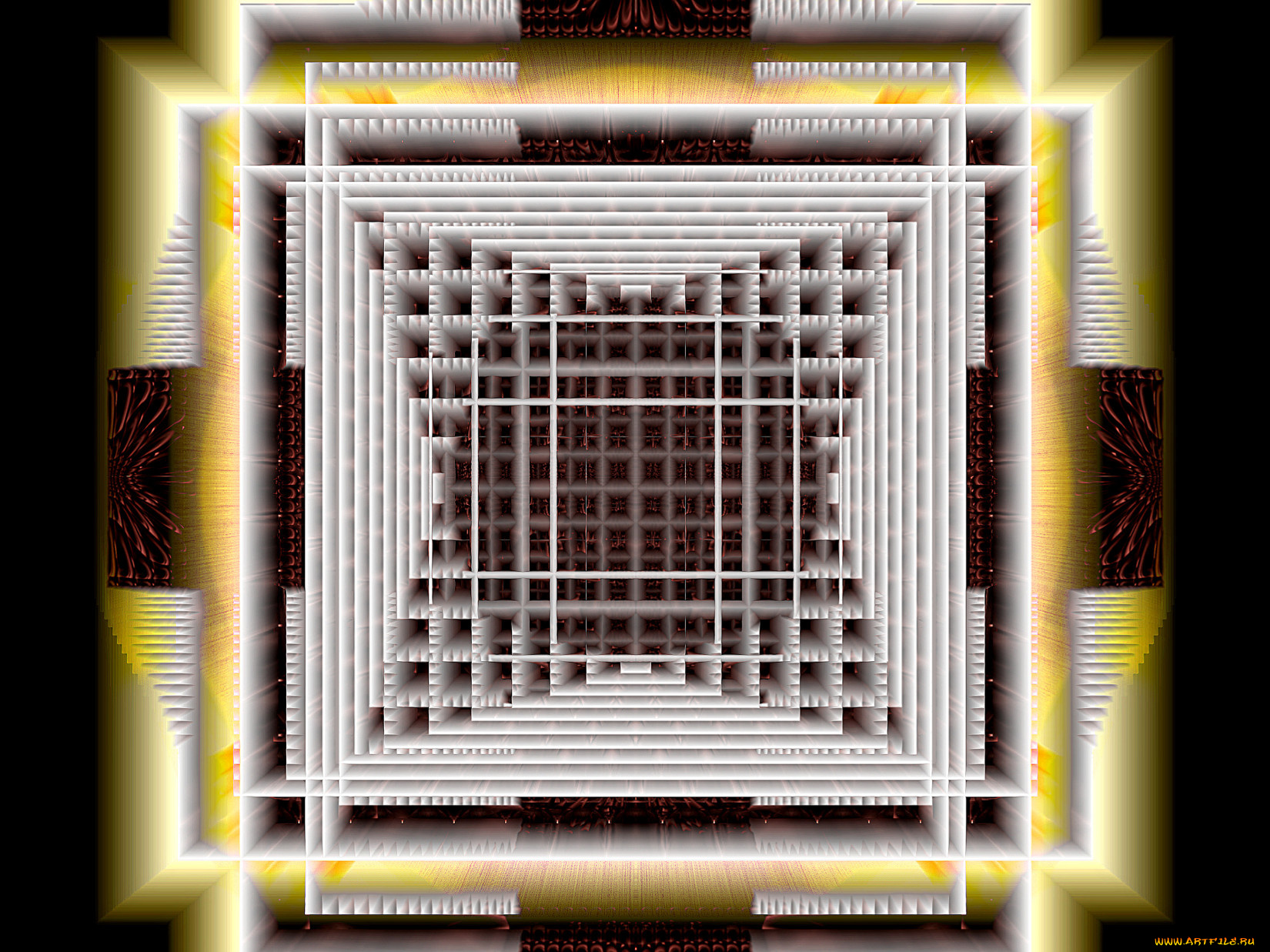 3д, графика, fractal, фракталы