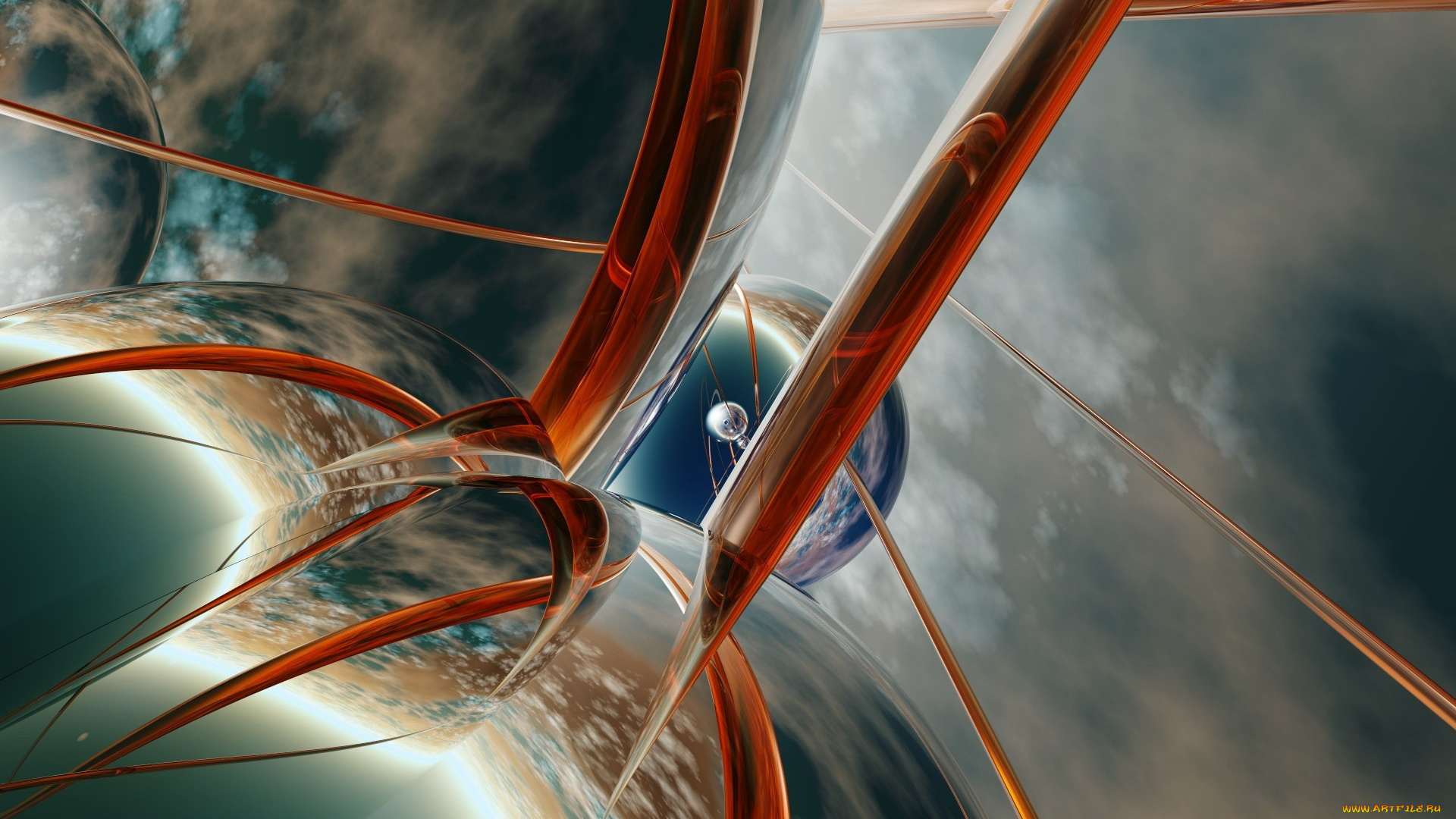 3д, графика, abstract, абстракции