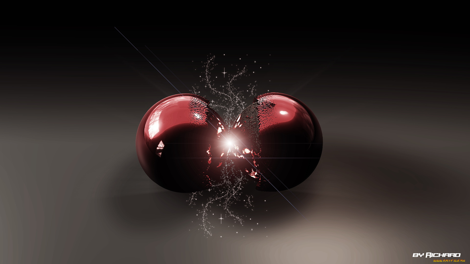 3д, графика, abstract, абстракции, шары