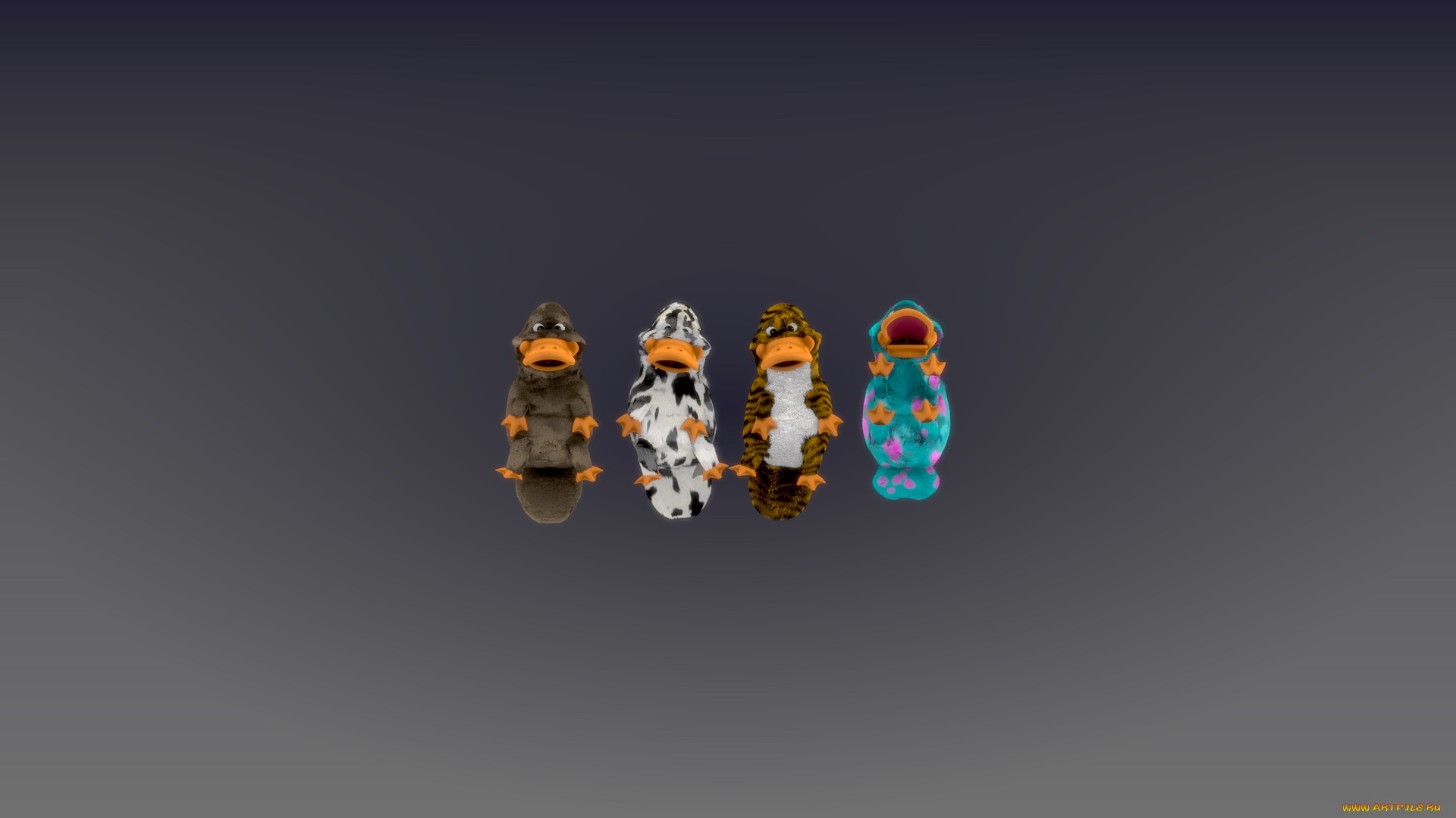 3д, графика, animals, животные, зверюшки