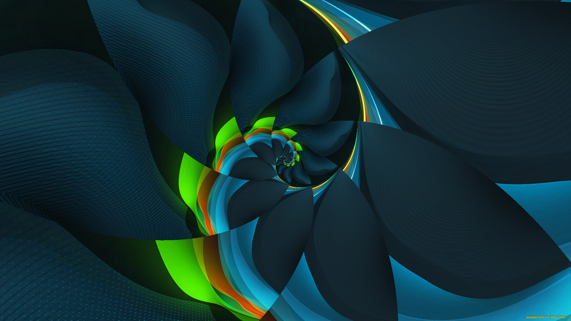 3д, графика, fractal, фракталы