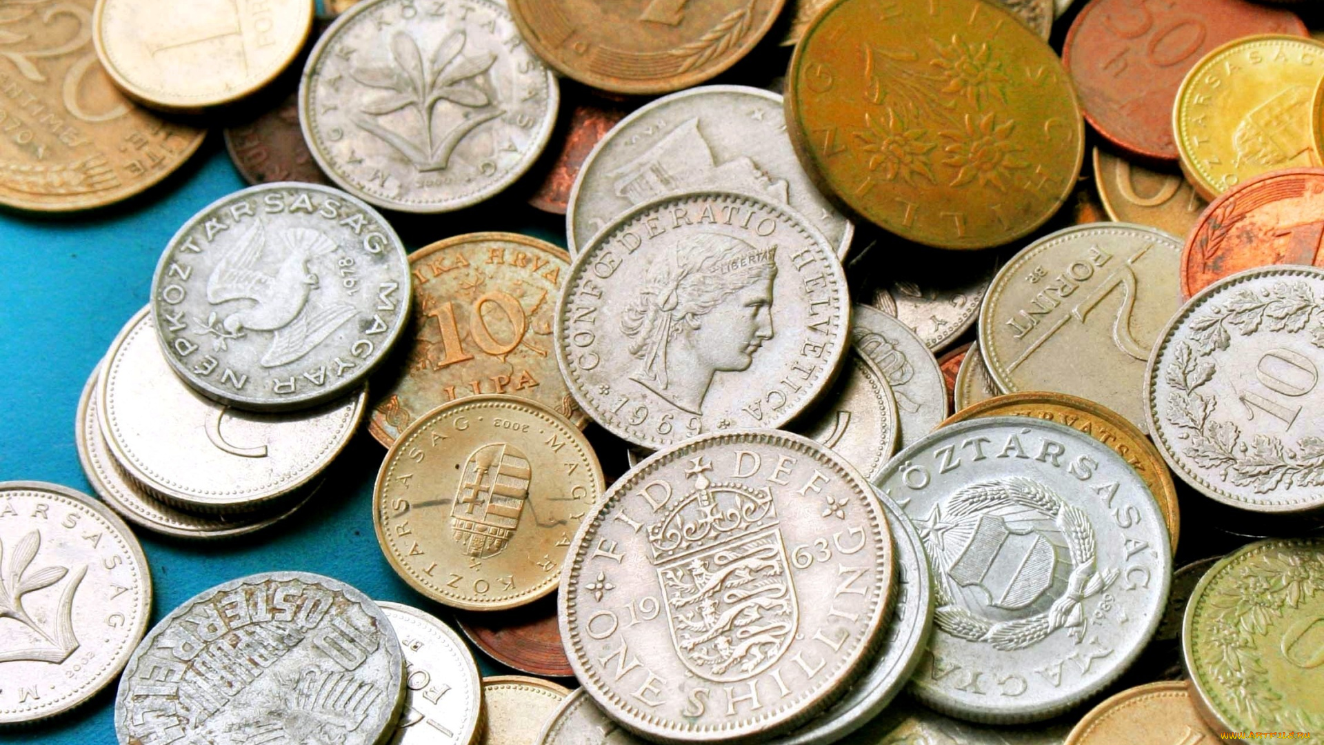 разное, золото, купюры, монеты