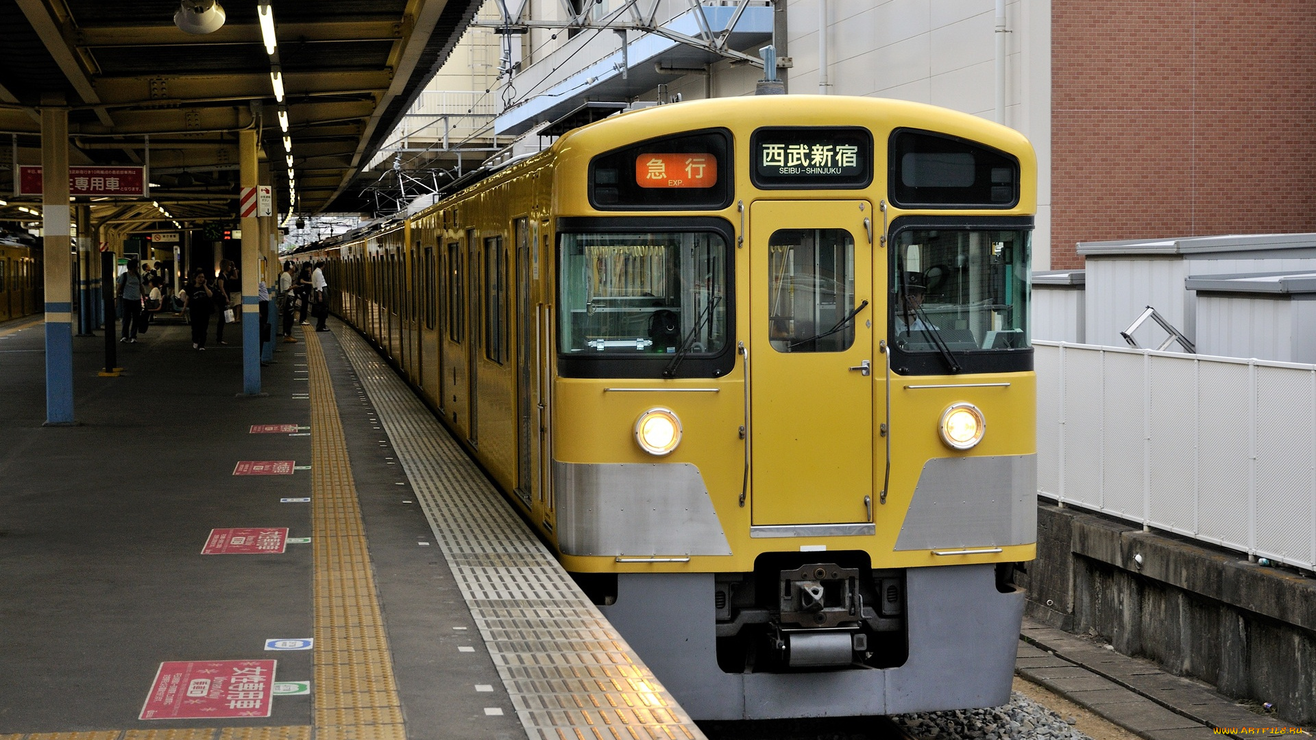 техника, электрички, вокзал, платформа, электричка