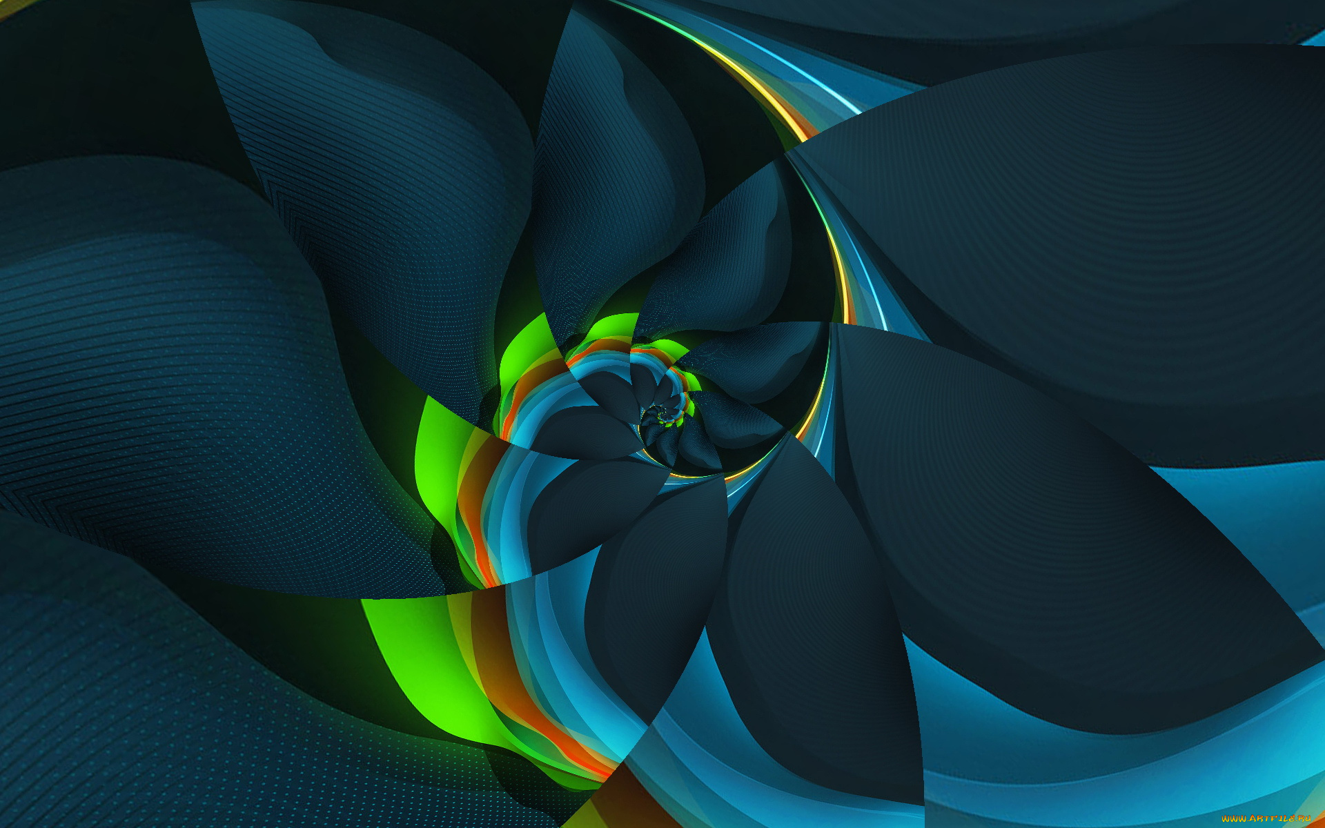 3д, графика, fractal, фракталы