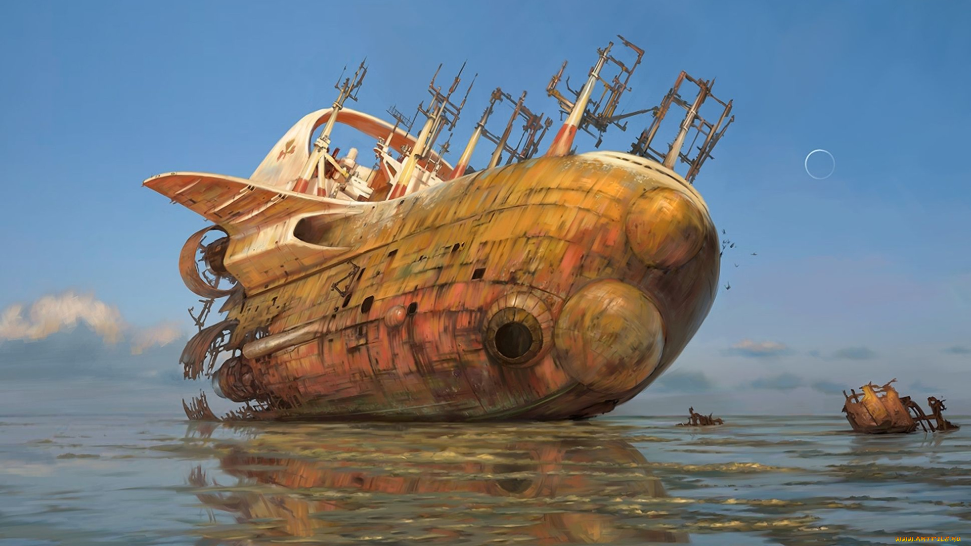 фэнтези, другое, корабль