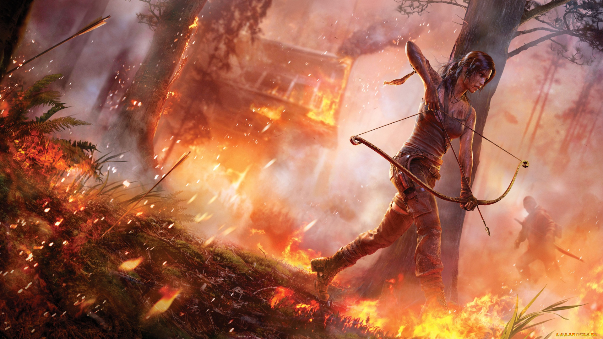 tomb, raider, lara, croft, reborn, видео, игры, 2013