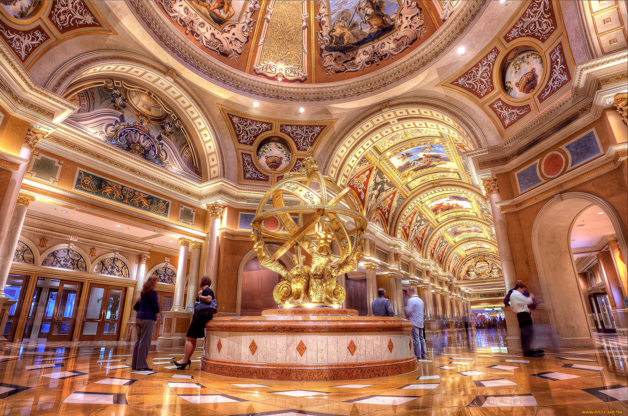 the, venetian, lobby, las, vegas, интерьер, кафе, рестораны, отели, лас-вегас, hotel, отель, вестибюль