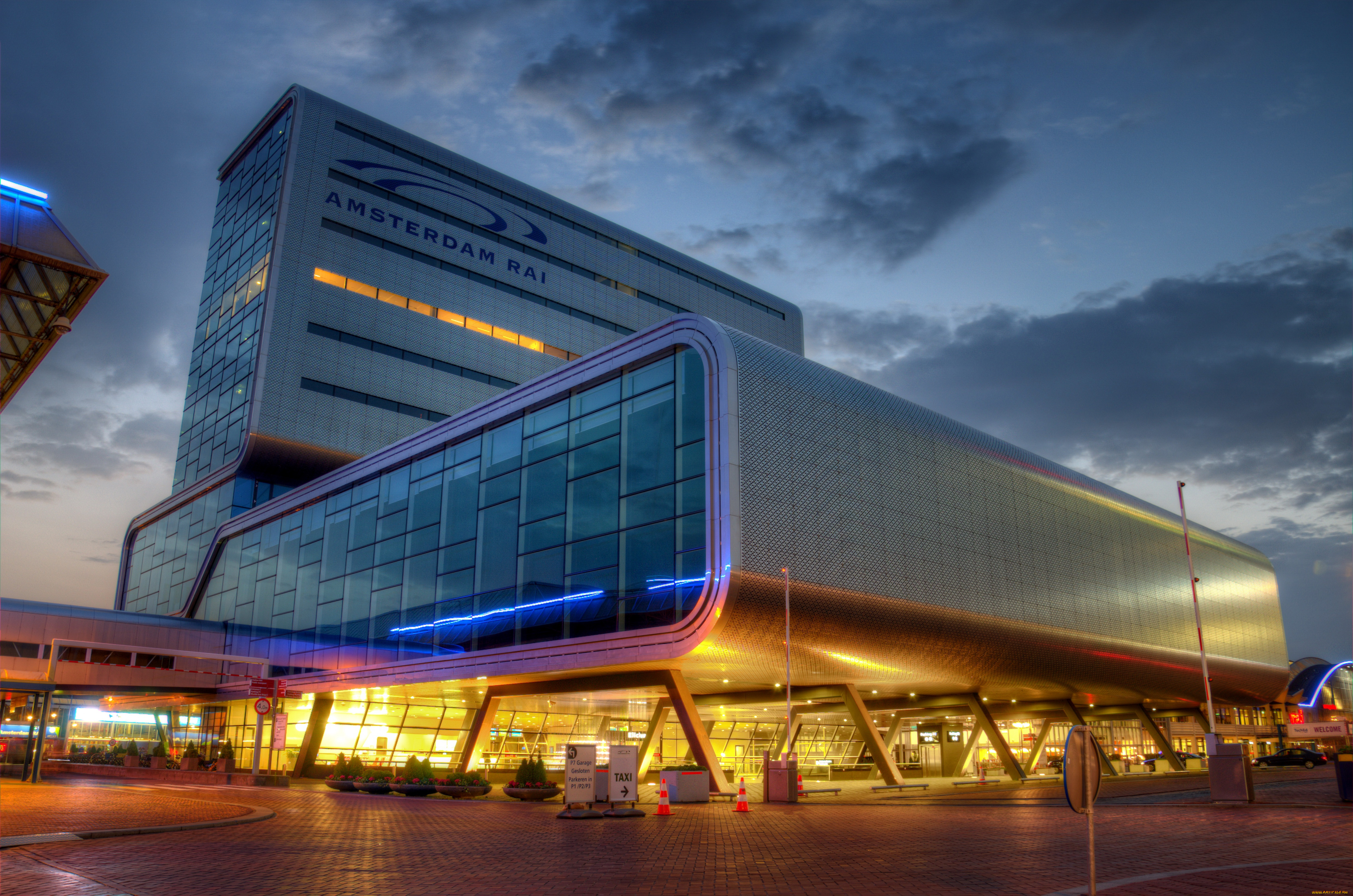 города, амстердам, нидерланды