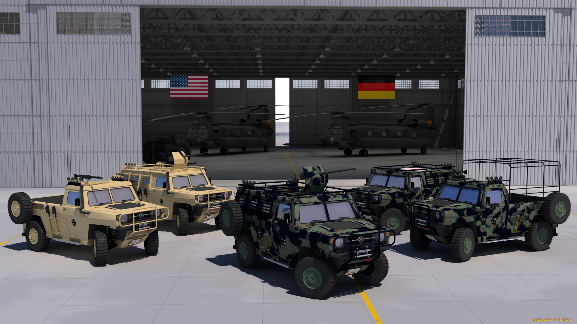 автомобили, 3д