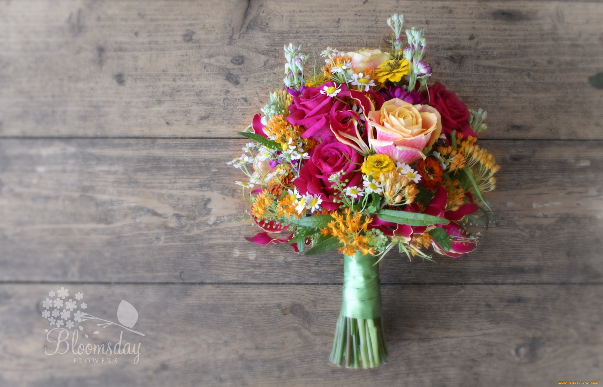 цветы, букеты, композиции, левкой, глориоза, цинния, розы, ромашки