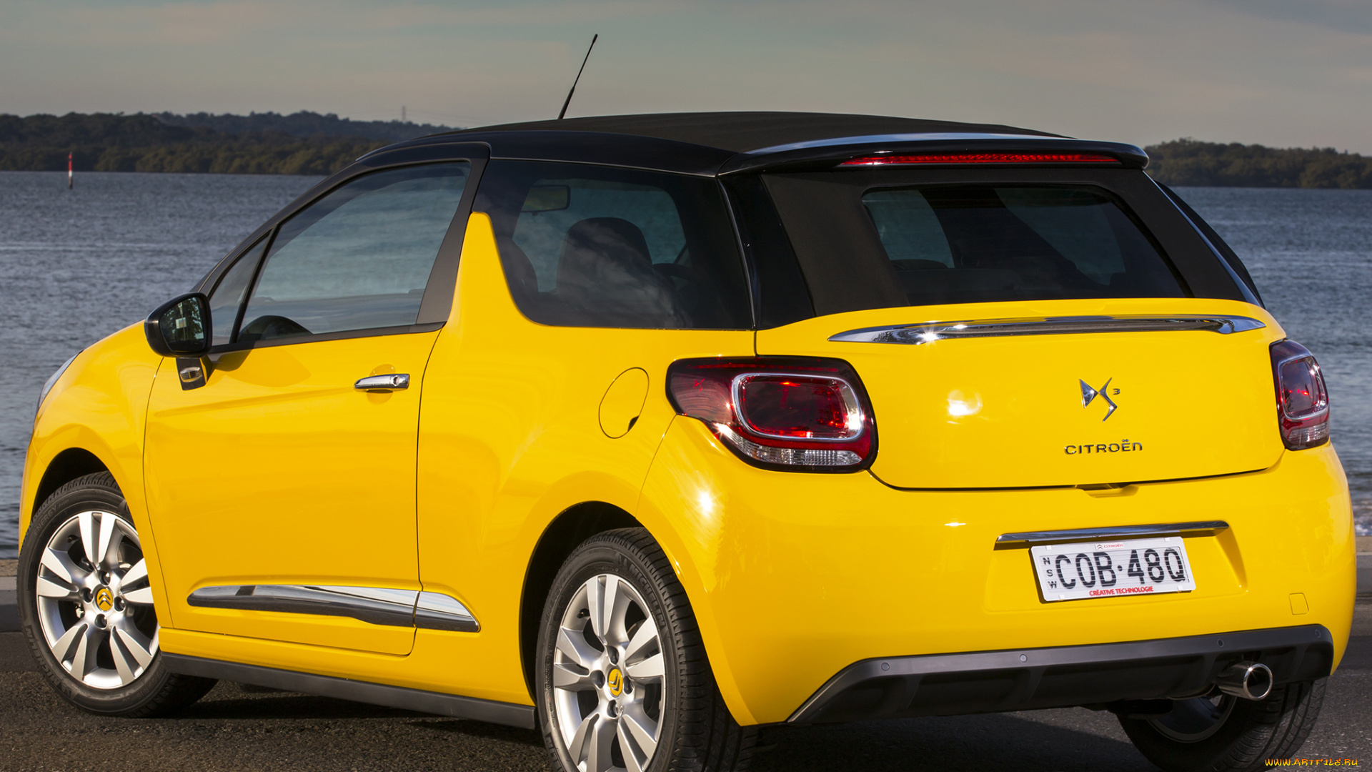 автомобили, citroen, citroеn, ds3, cabrio, au-spec, желтый