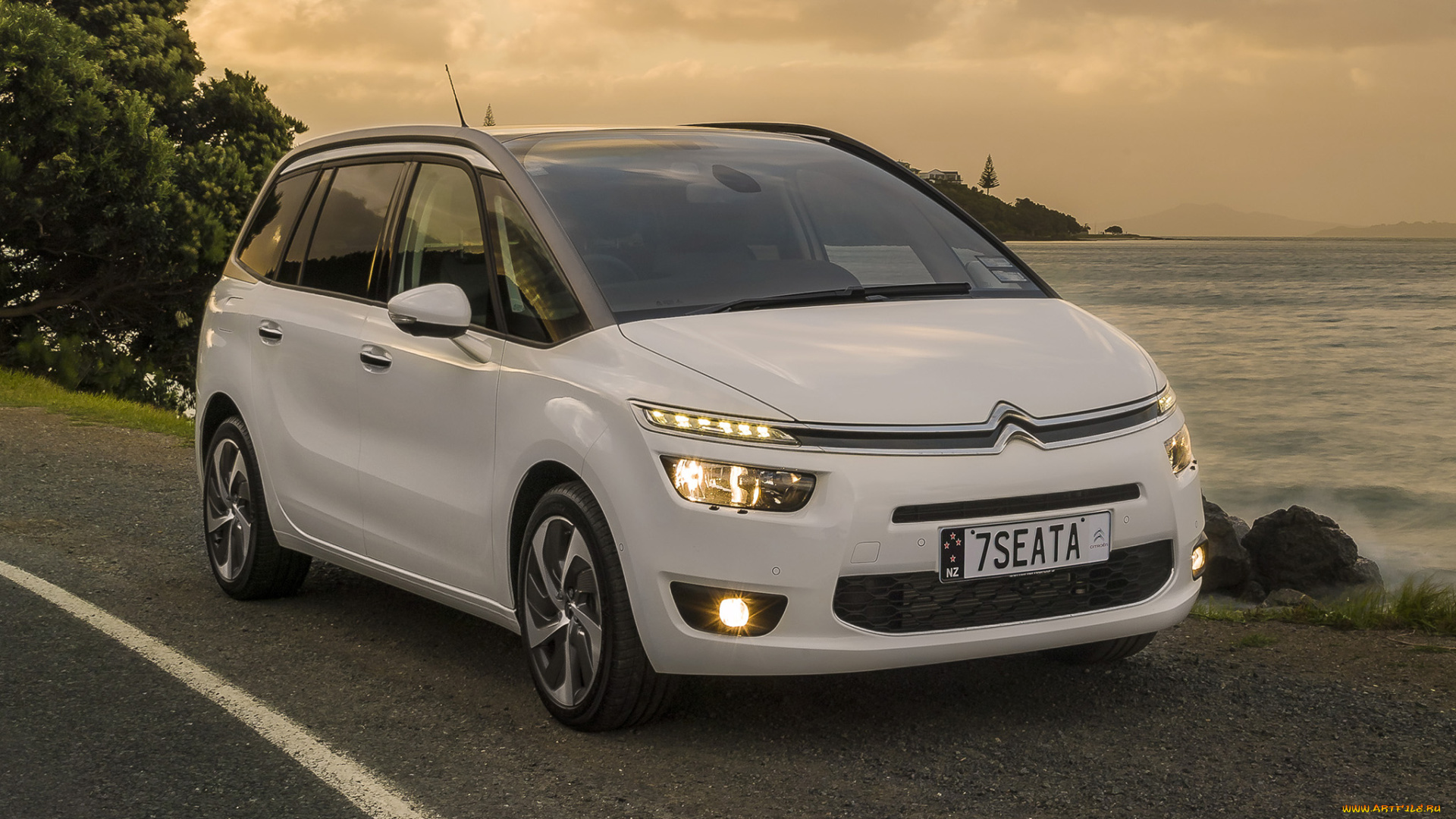 автомобили, citroen, picasso, c4, grand, citroеn, au-spec, 2014г, светлый