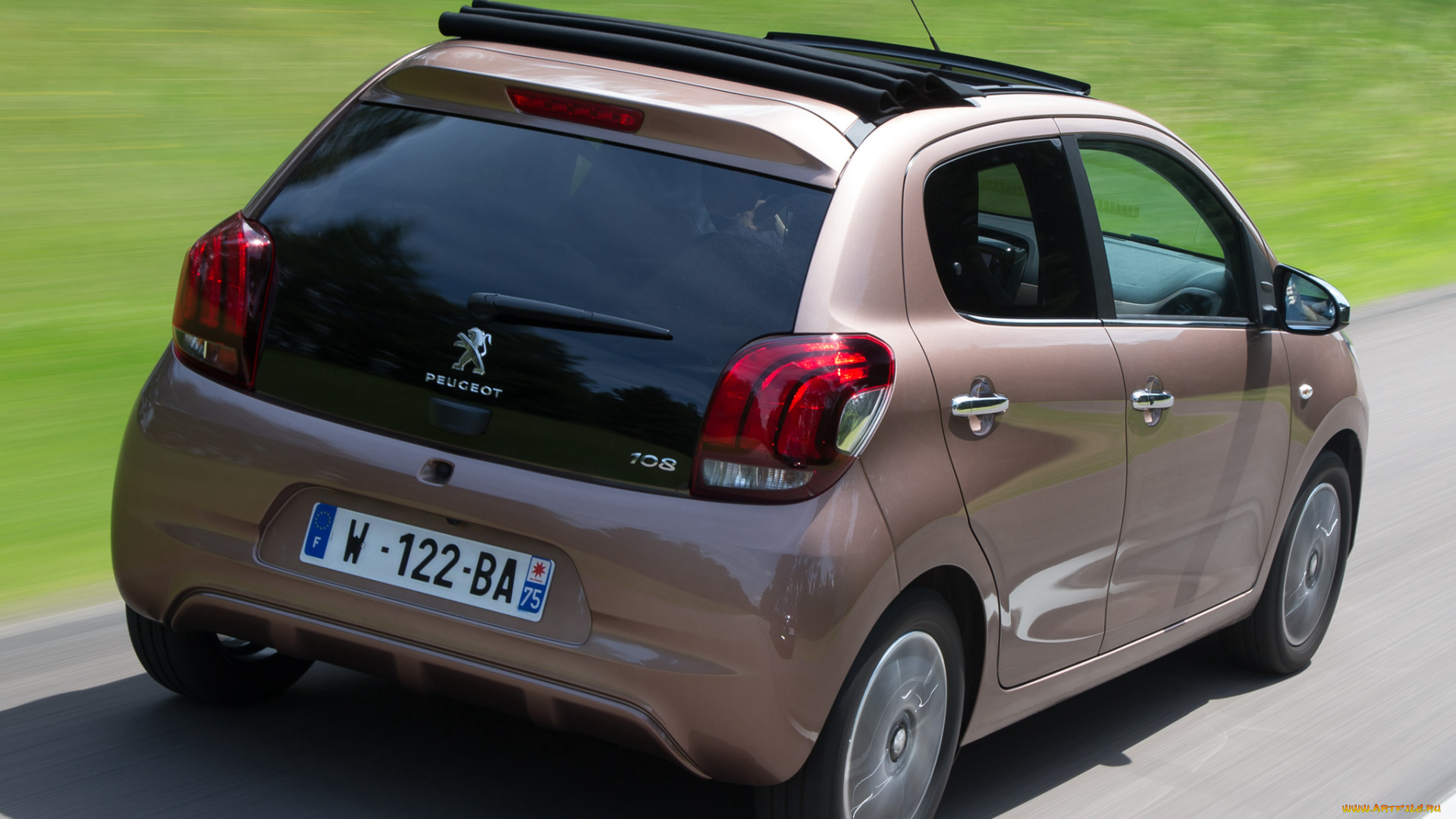 автомобили, peugeot, 2014г, 5-door, 108, top