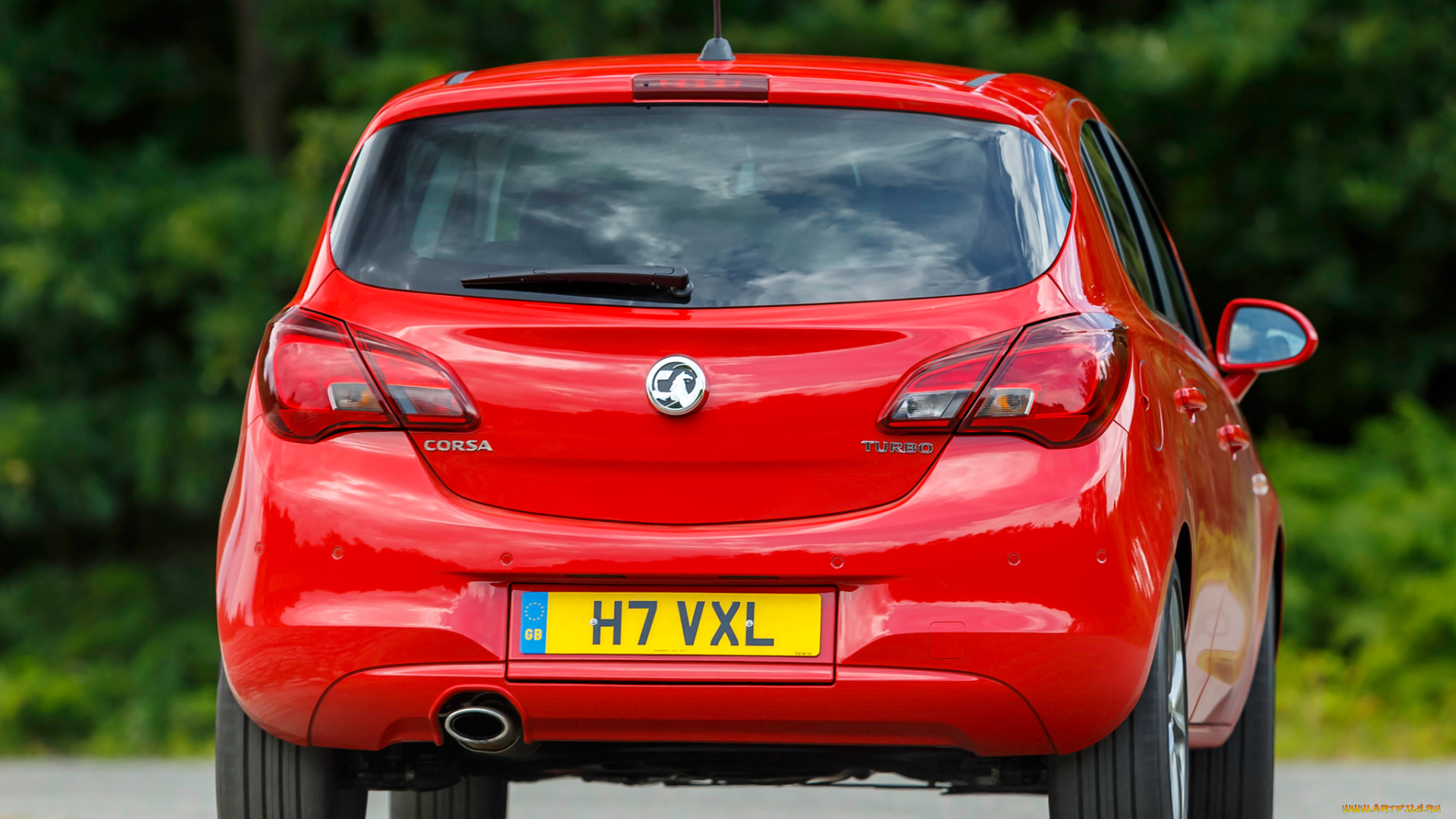 автомобили, vauxhall, e, 2014гкрасный, 5-door, corsa