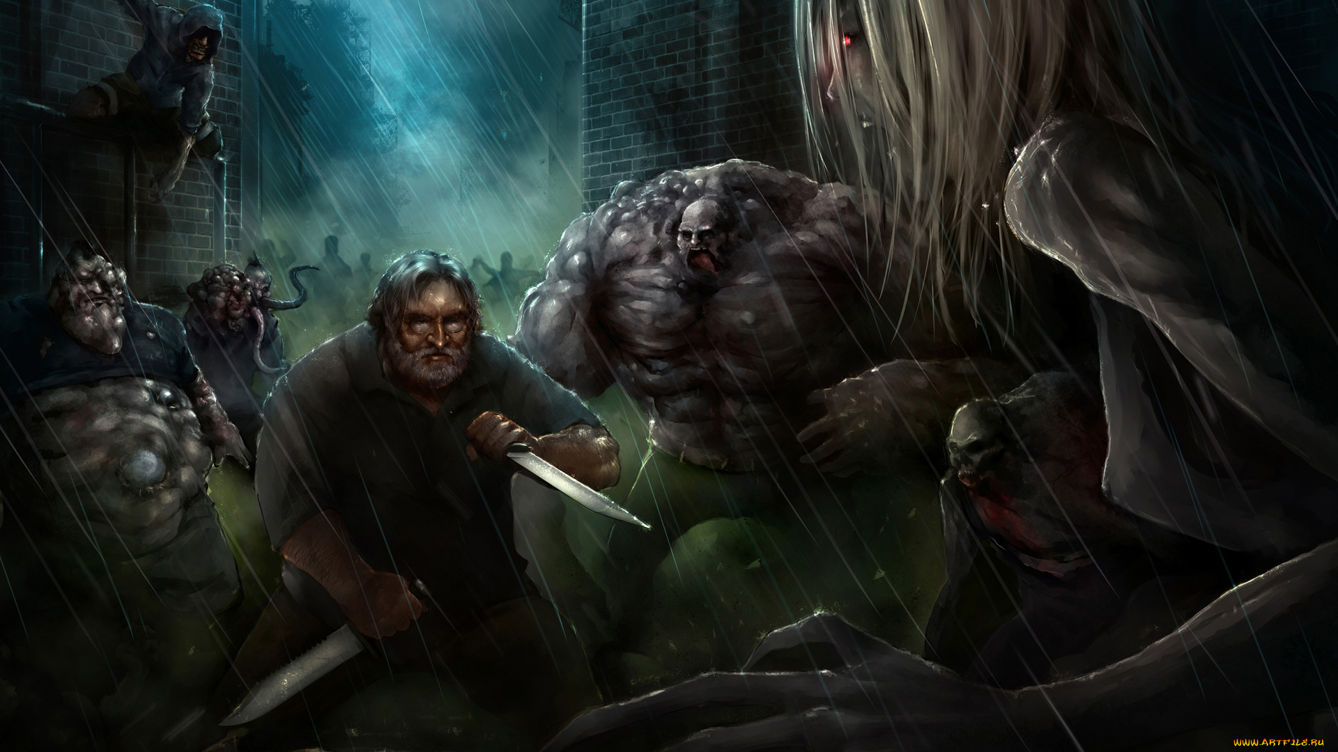 видео, игры, left, 4, dead, left, 4, dead, экшен, хоррор, зомби, шутер, арт