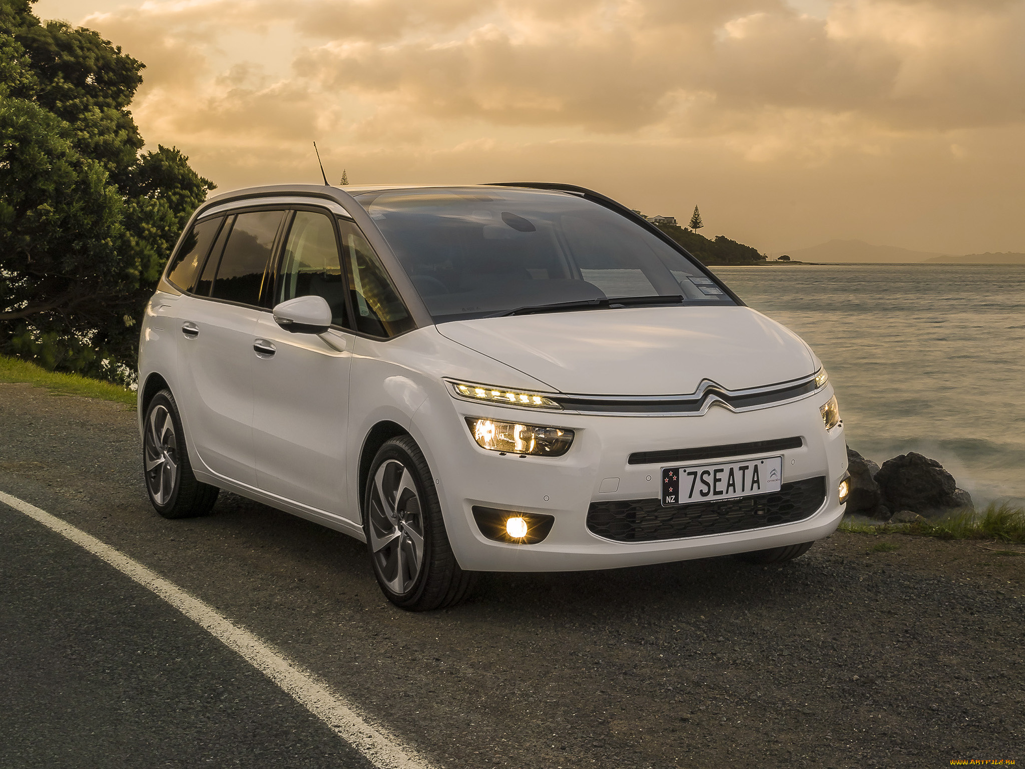 автомобили, citroen, picasso, c4, grand, citroеn, au-spec, 2014г, светлый