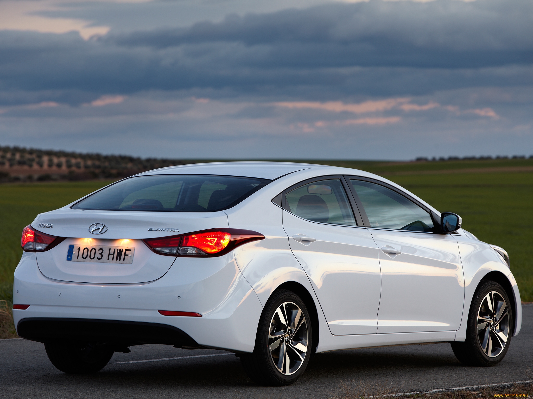 автомобили, hyundai, 2014г, md, elantra, светлый