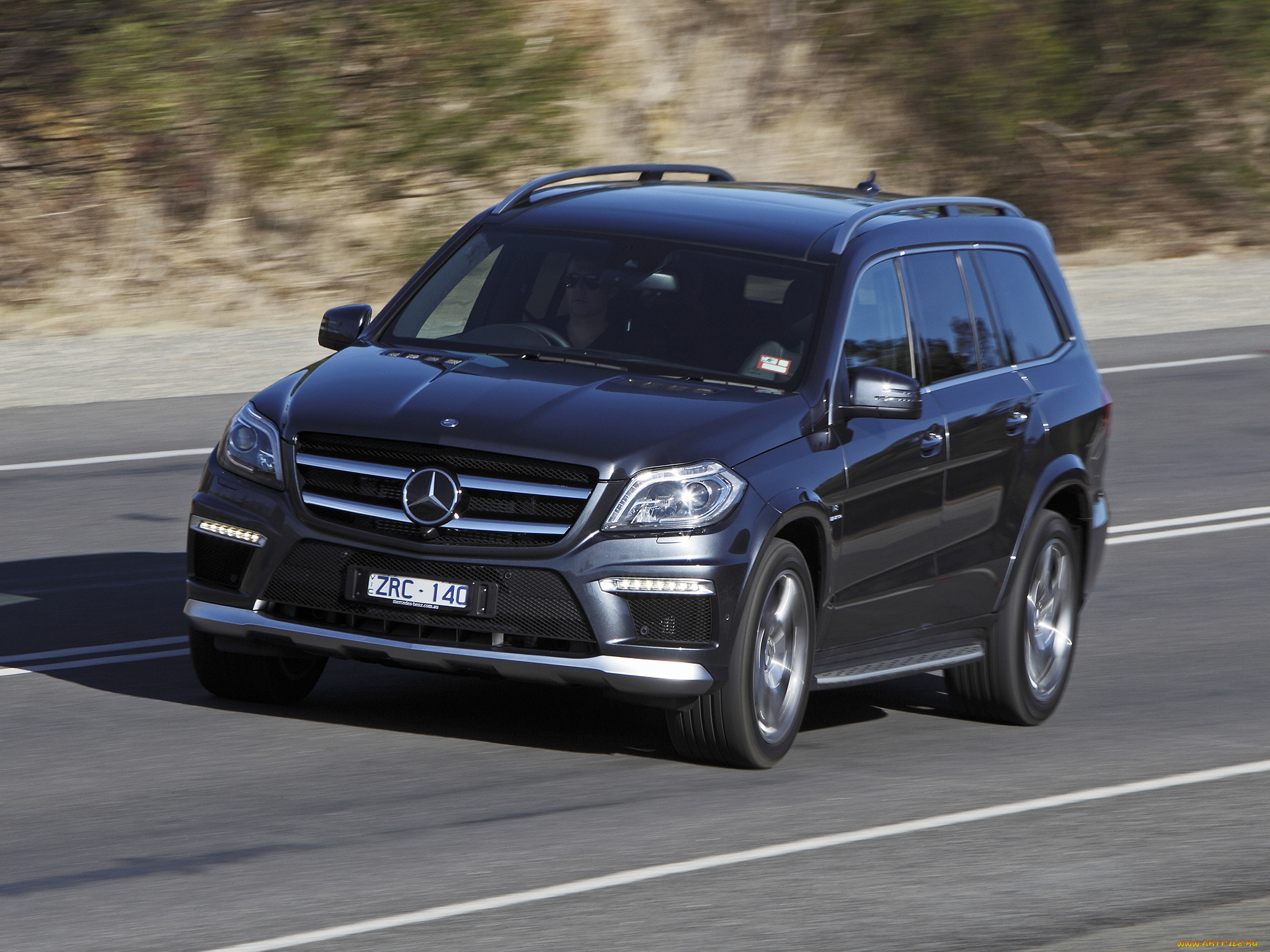 автомобили, mercedes-benz, темный, x166, 2013г, au-spec, amg, gl, 63