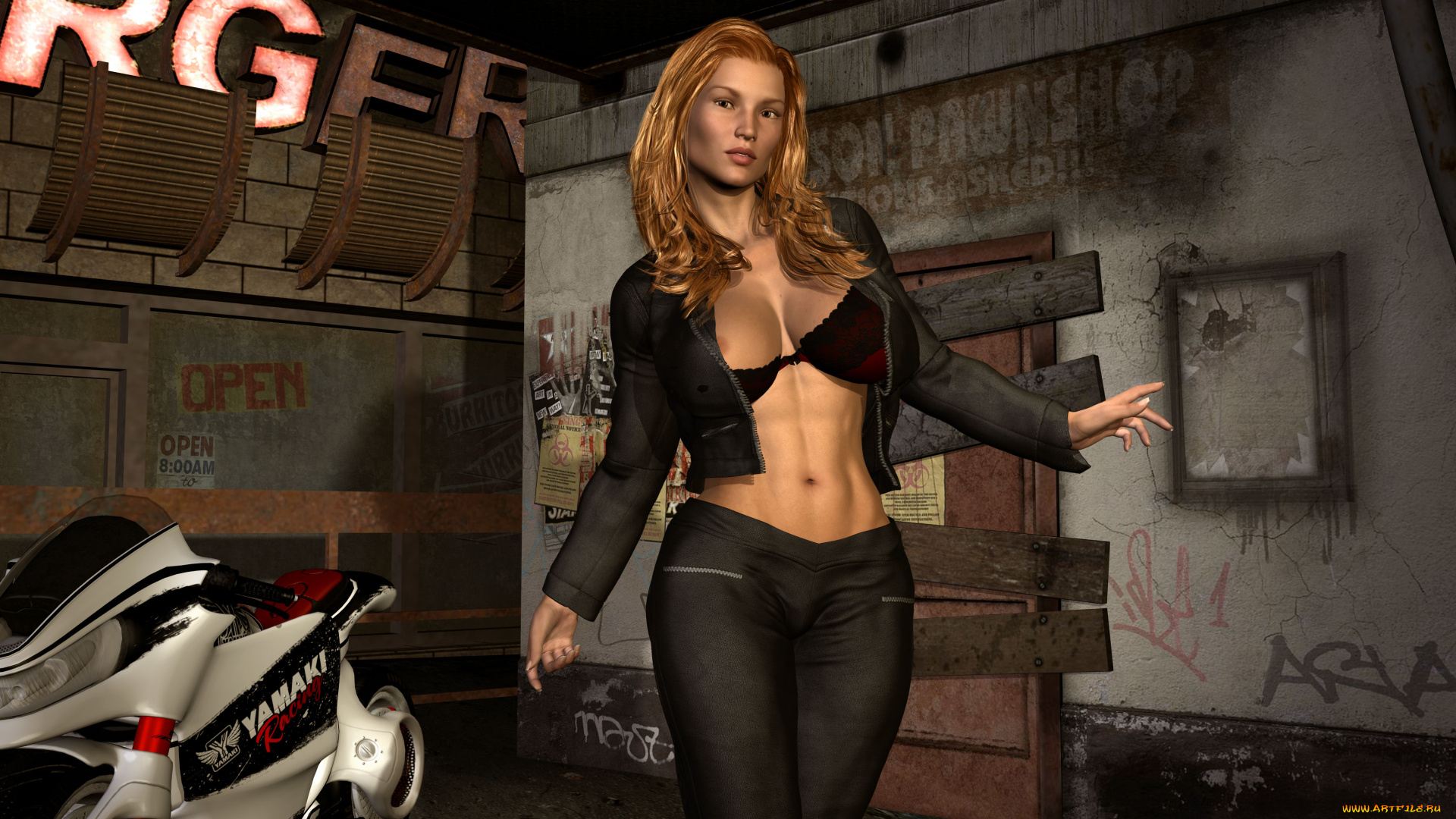 3д, графика, люди, , people, фон, взгляд, девушка