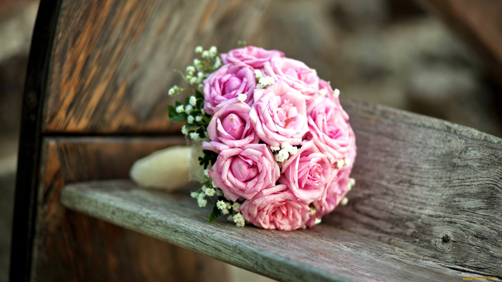 цветы, букеты, , композиции, розы, гипсофила