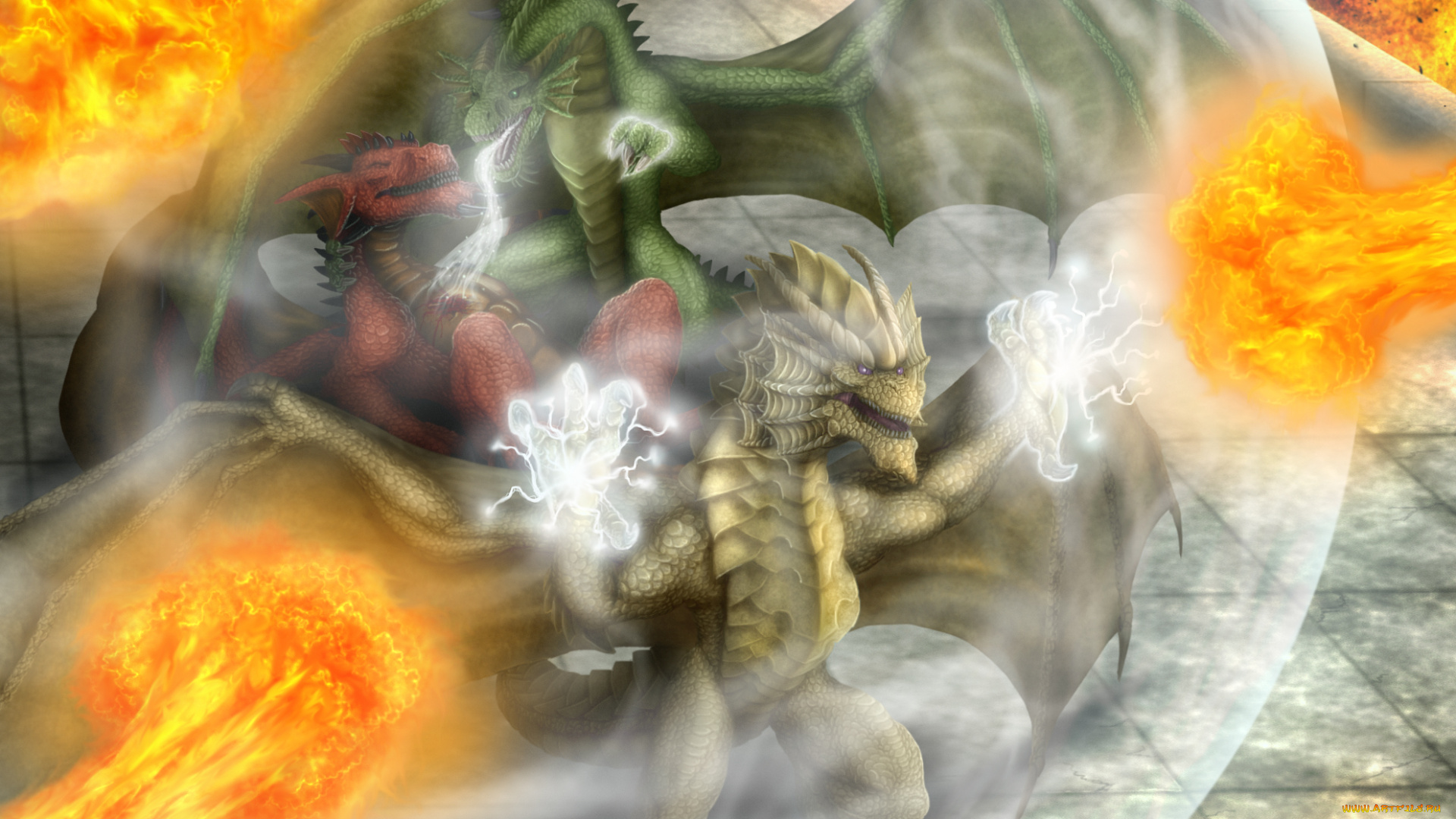 фэнтези, драконы