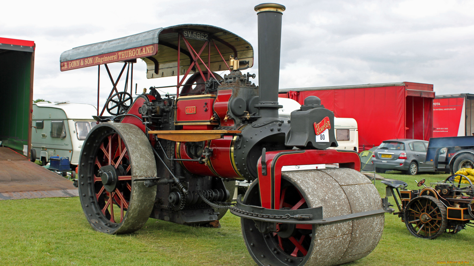 техника, катки, каток, паровой