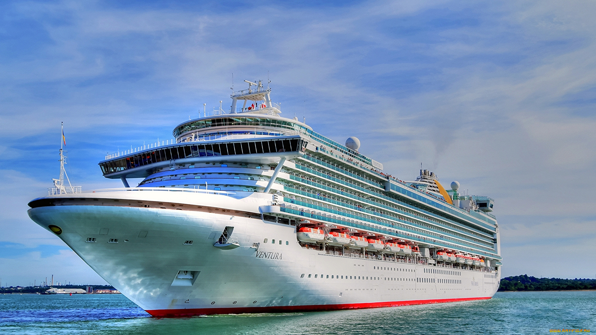 ventura, корабли, лайнеры, круиз, причал, лайнер, океанский
