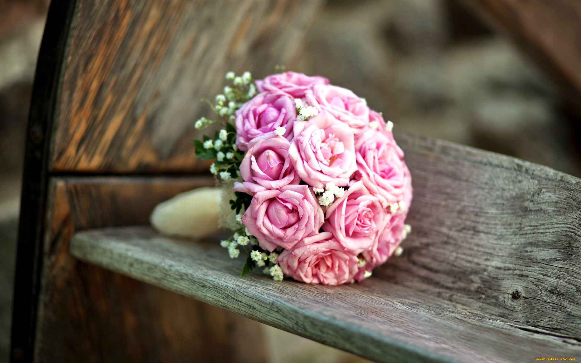 цветы, букеты, , композиции, розы, гипсофила