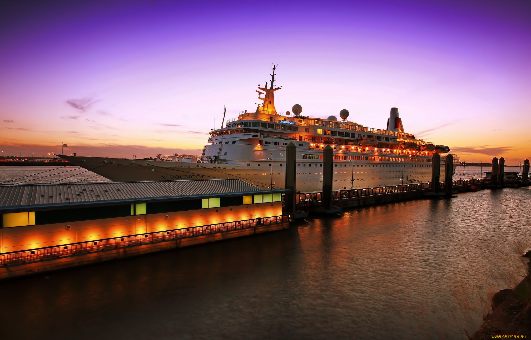 boudicca, корабли, лайнеры, круиз, океанский, лайнер, причал