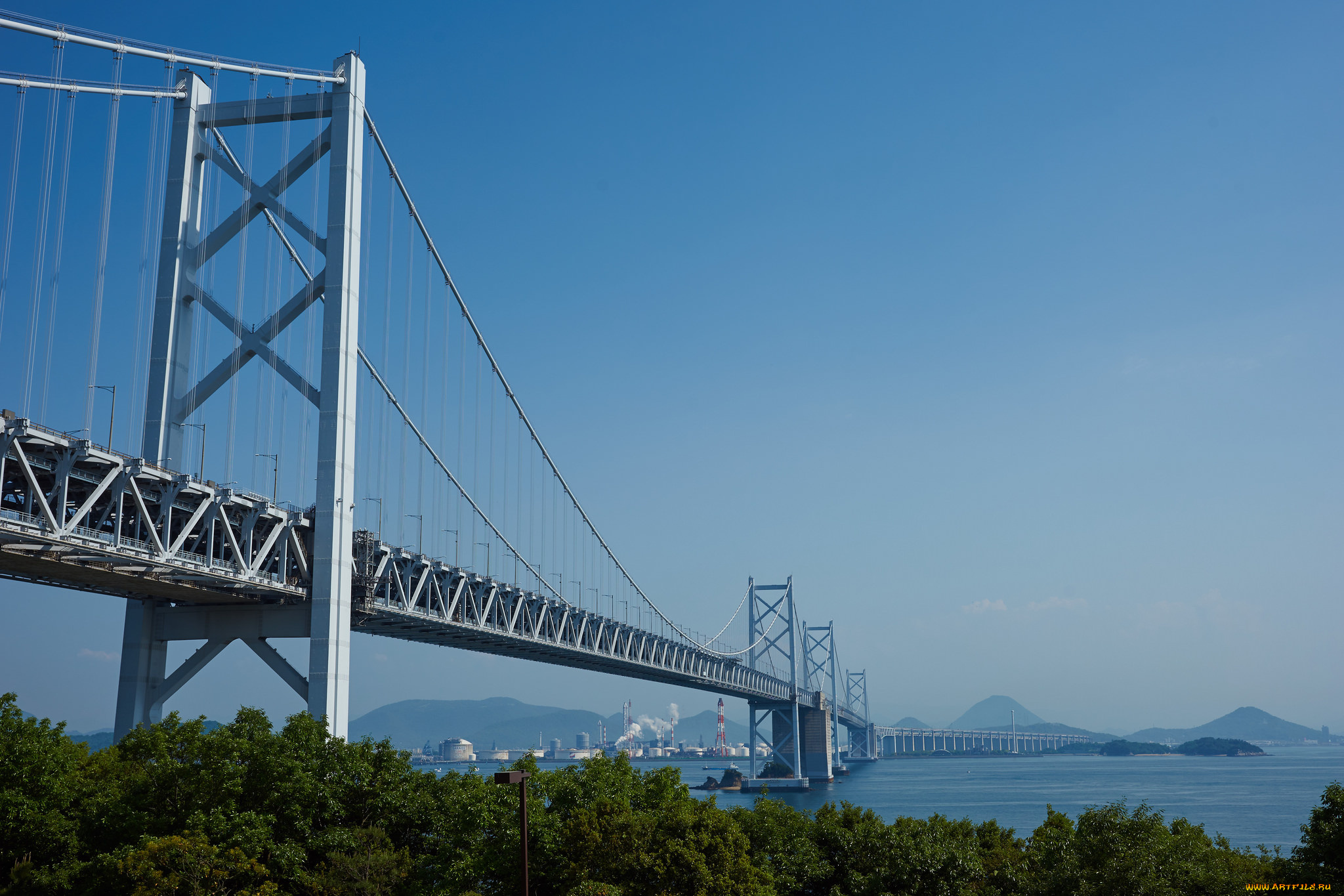 города, -, мосты, мост, небо