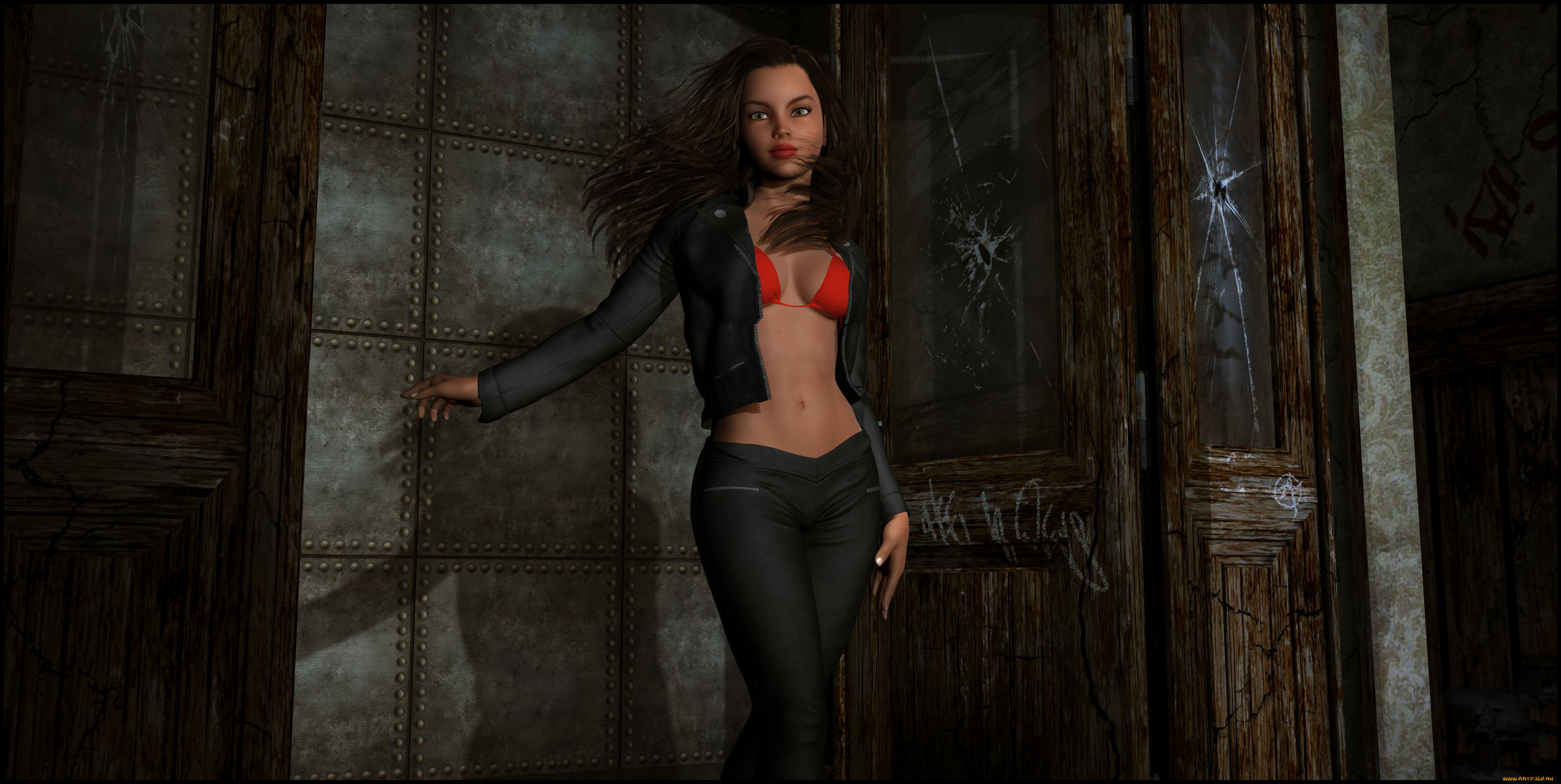 3д, графика, люди, , people, фон, девушка, взгляд