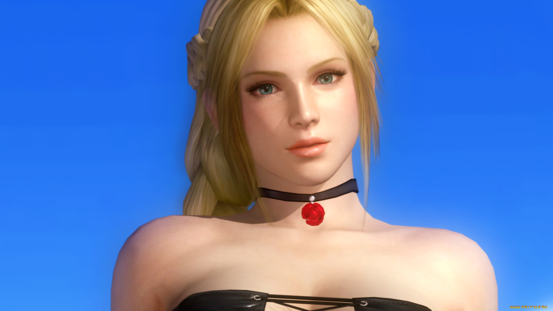 3д, графика, аниме, , anime, девушка, взгляд, фон