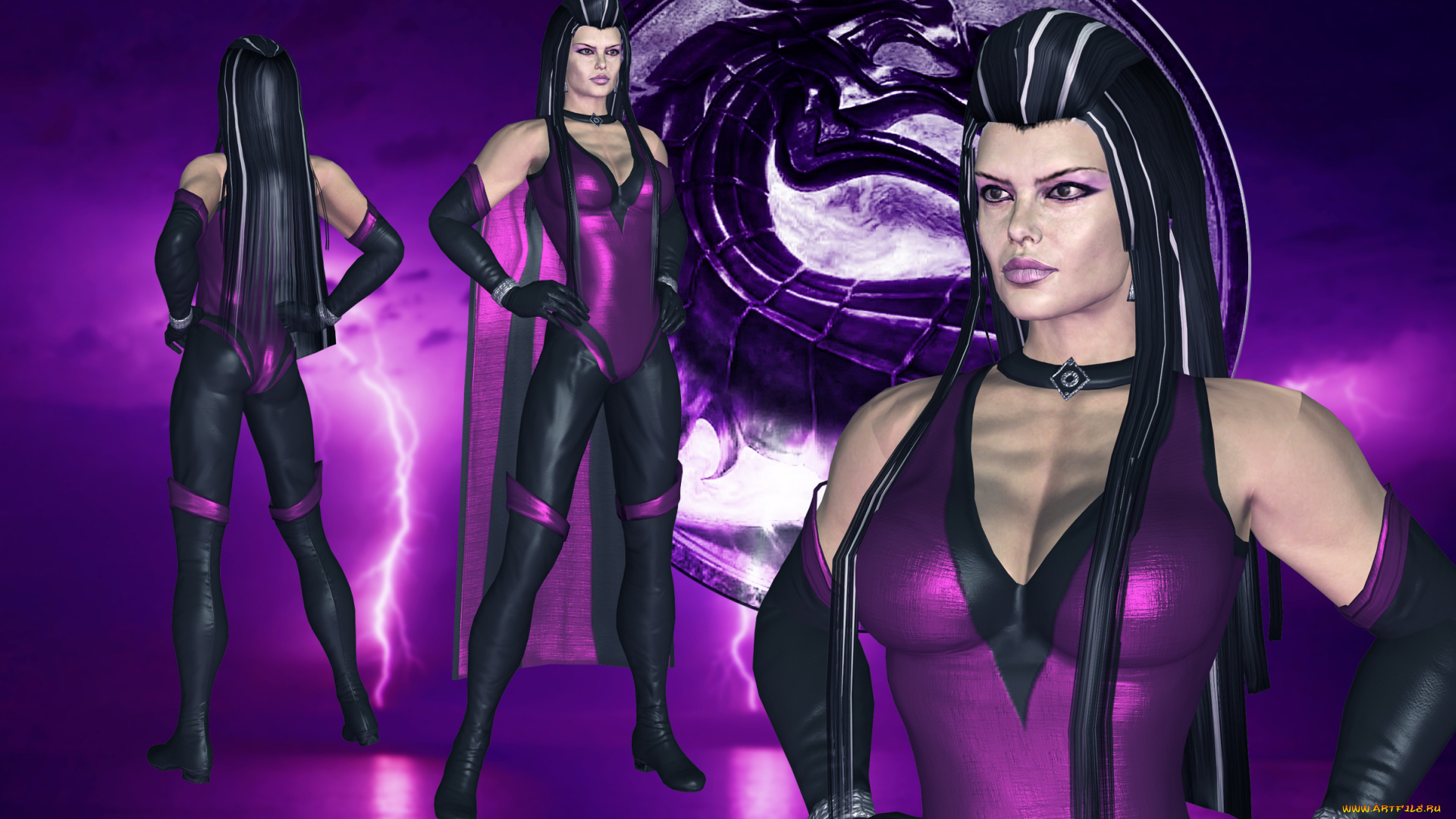 3д, графика, фантазия, , fantasy, девушка, взгляд, фон