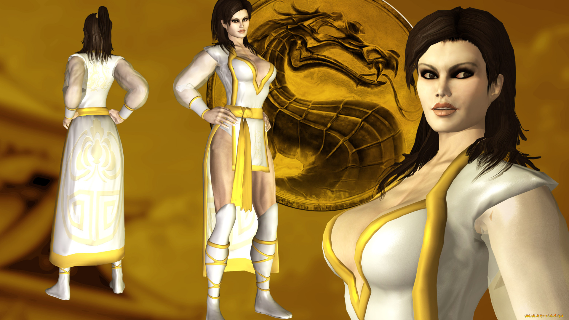 3д, графика, фантазия, , fantasy, фон, взгляд, девушка