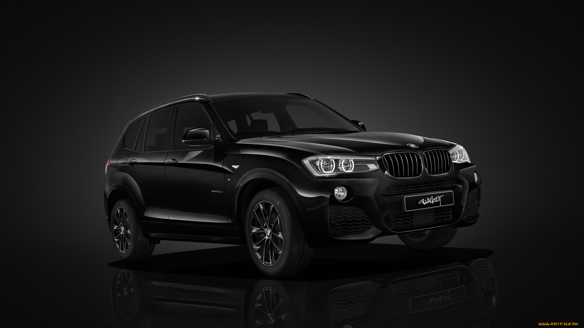 автомобили, bmw, x3xdrive20d, m, sport, blackout, f25, 2016г