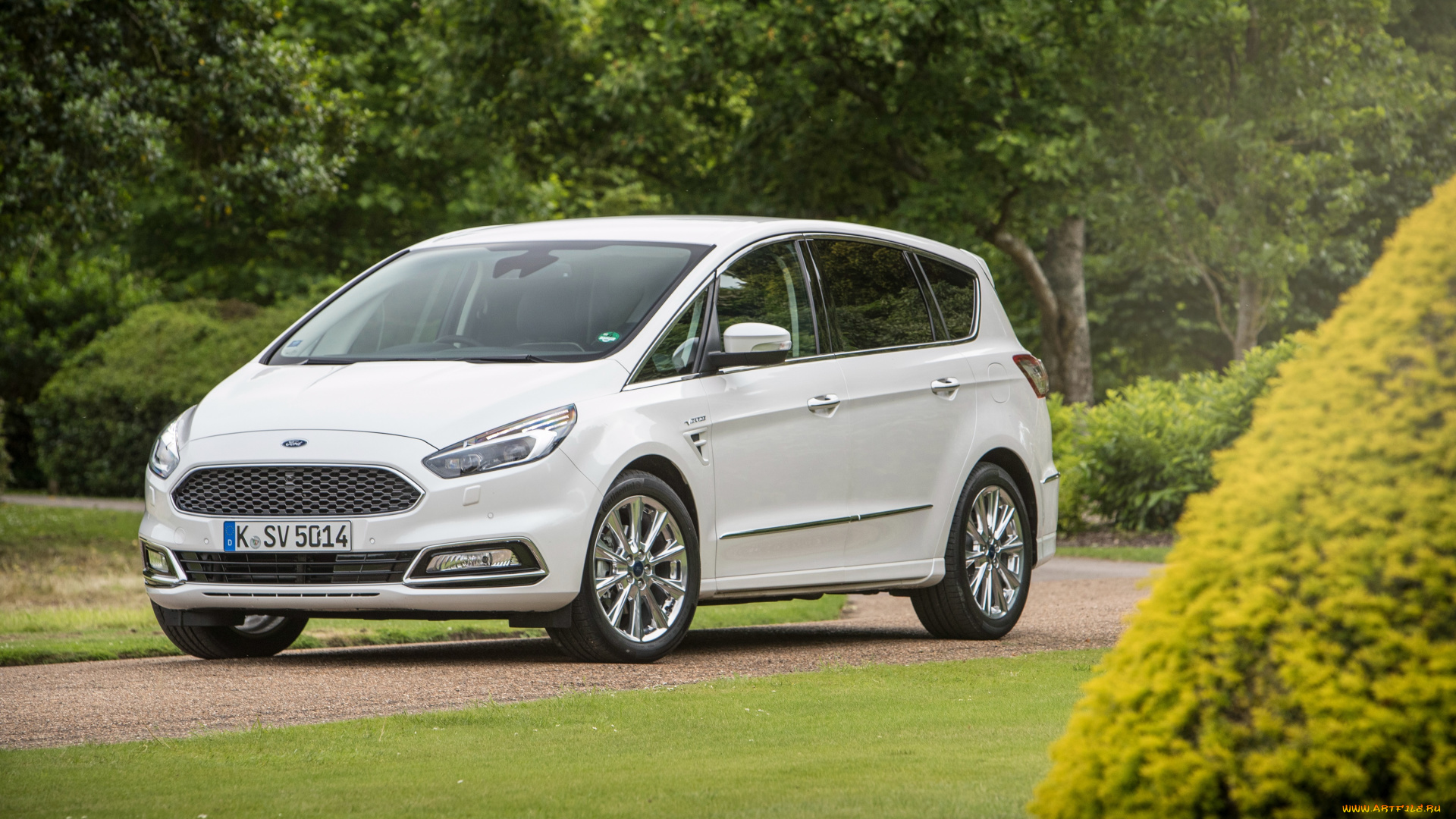 автомобили, ford, vignale, s-max, uk-spec, 2016г
